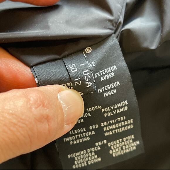 Add Goose Down Black Puffer Vest Size 12 - Picture 10 of 11